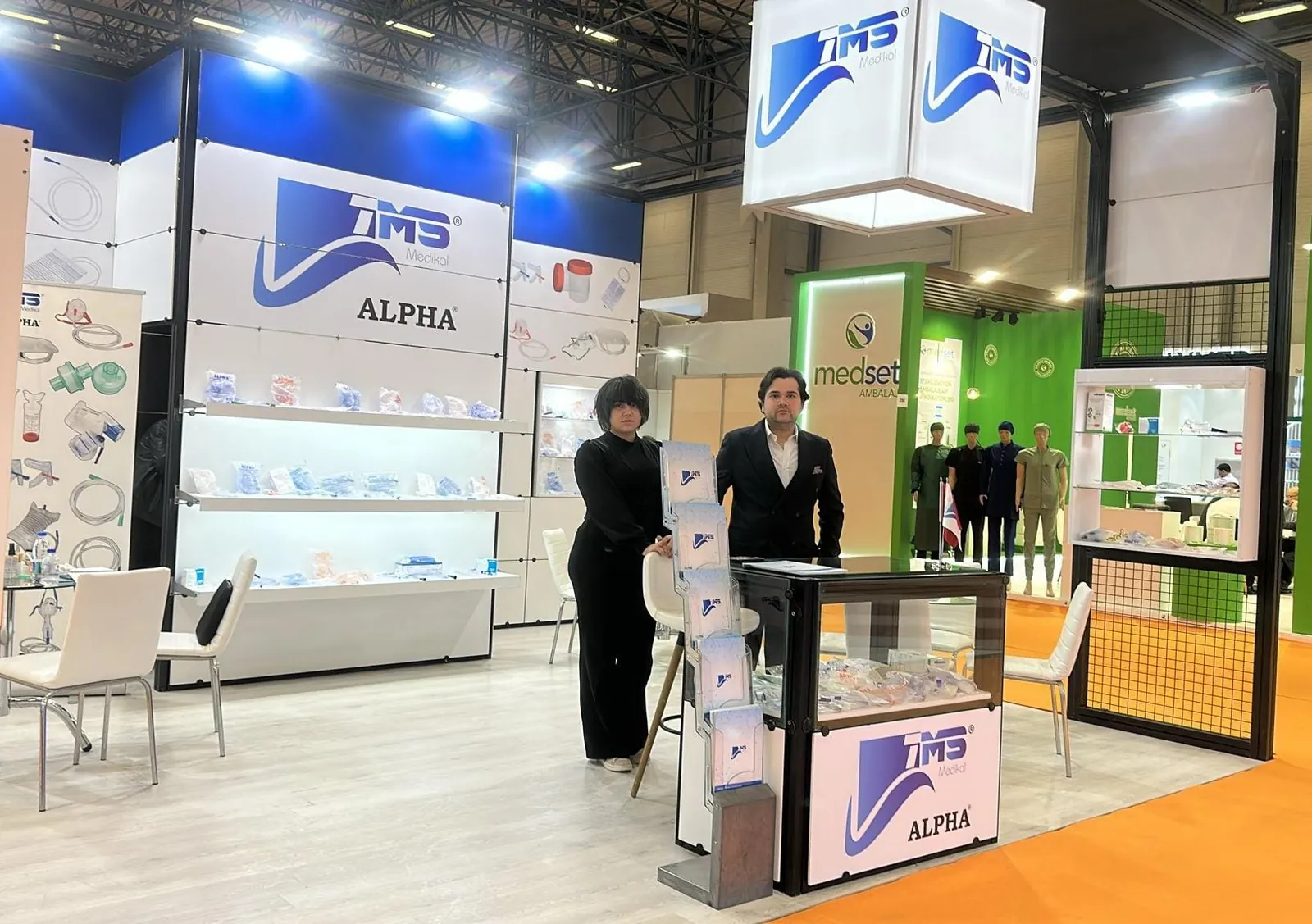 TMS Medikal exhibition stand