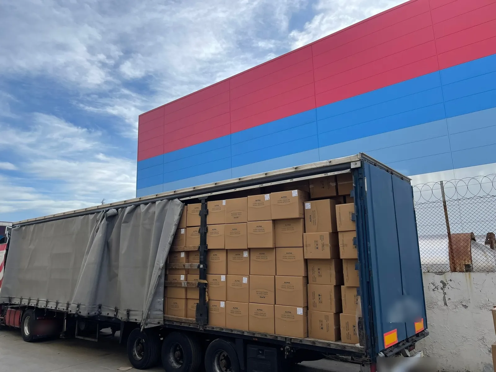 Export loading of ALPHA products