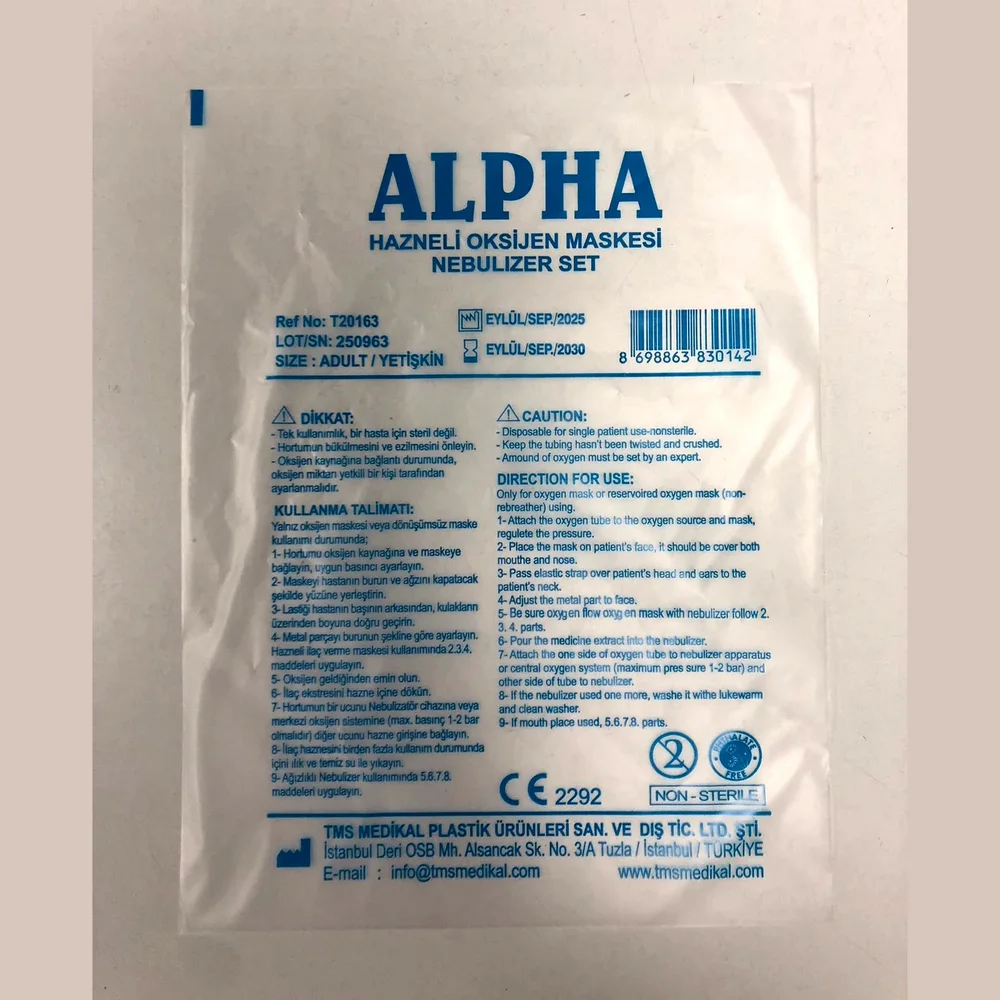 ALPHA ambalaj örneği